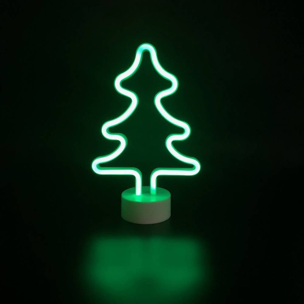 Sans Marque - Petit sapin lumineux vert à poser - Imagen 2