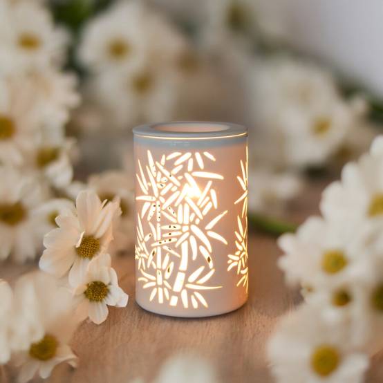 Zen'Arôme Brûleur Cire Parfumée Calorya n°5 - Brûleur Électrique Fondant Parfumé - Lampe à Parfum - Coupelle Amovible - Image 3