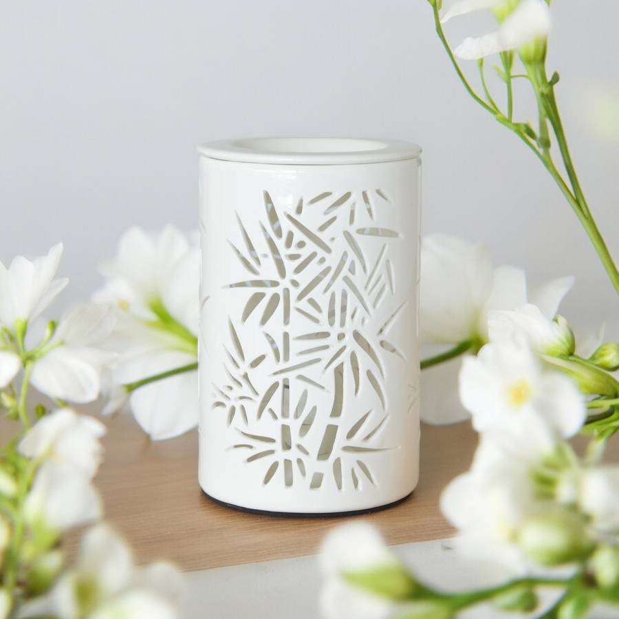 Zen'Arôme Brûleur Cire Parfumée Calorya n°5 - Brûleur Électrique Fondant Parfumé - Lampe à Parfum - Coupelle Amovible - Image 1