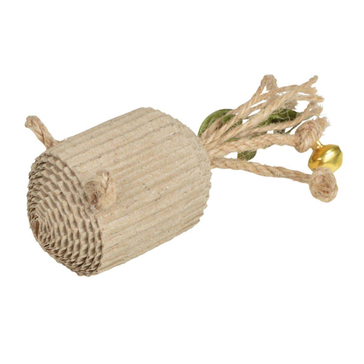 Love Story - Jouet pour Chat "Souris & Ficelles" 12cm Naturel - Image 1
