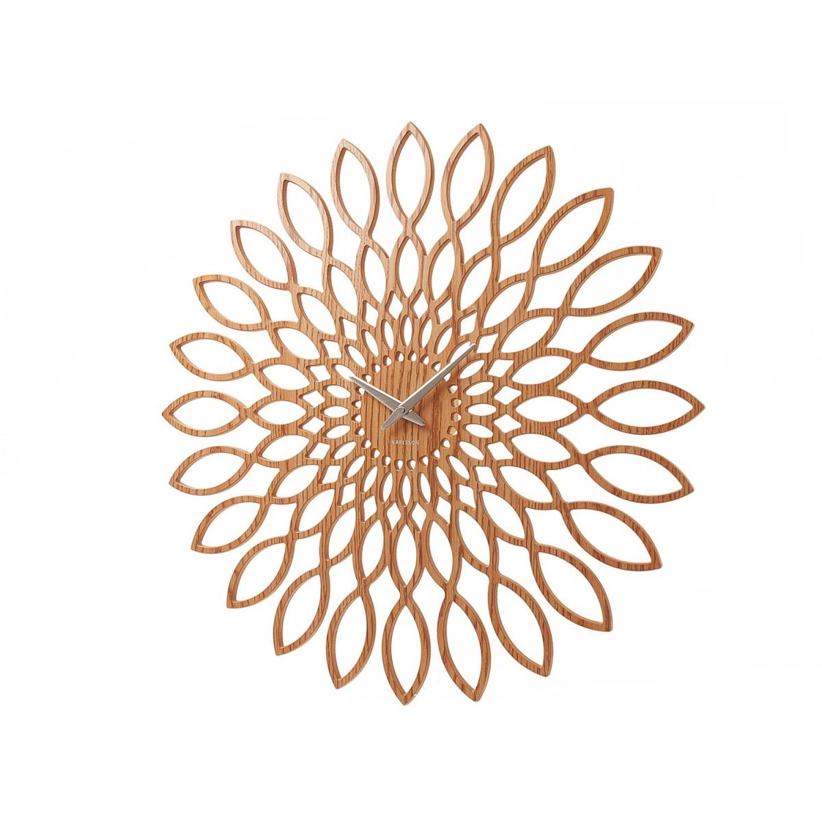 Karlsson - Horloge en bois Sunflower 60 cm - Imagen 1