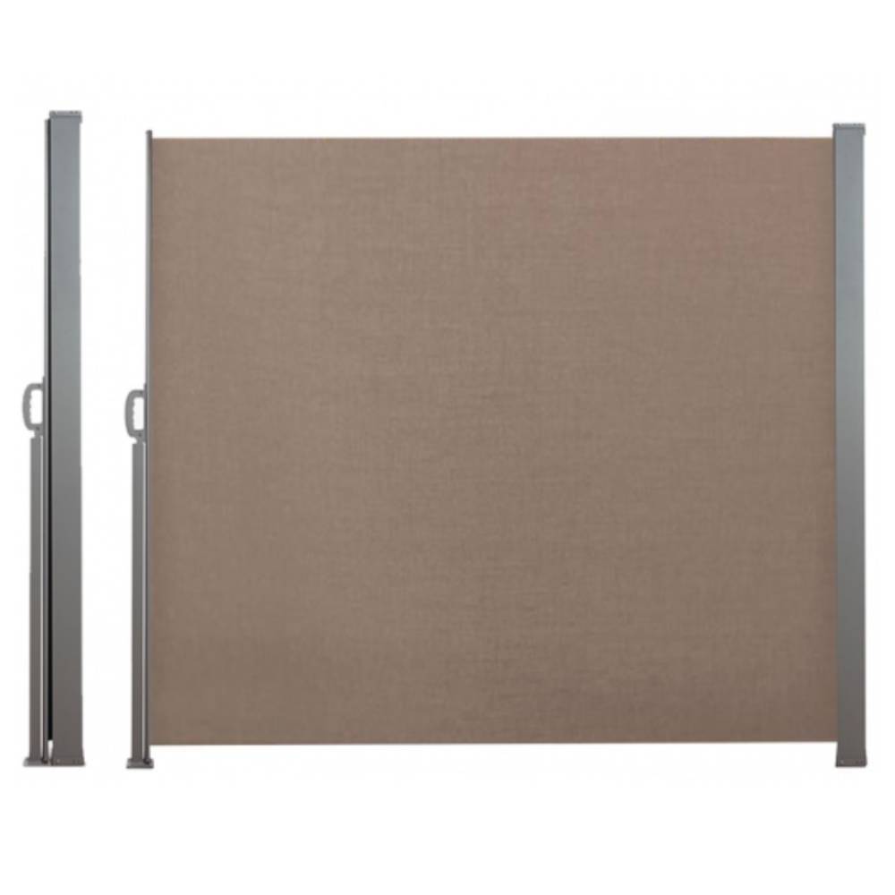 Terre Jardin - Paravent extérieur rétractable - 2,5 x 1,6 m Unité Taupe - Imagen 1