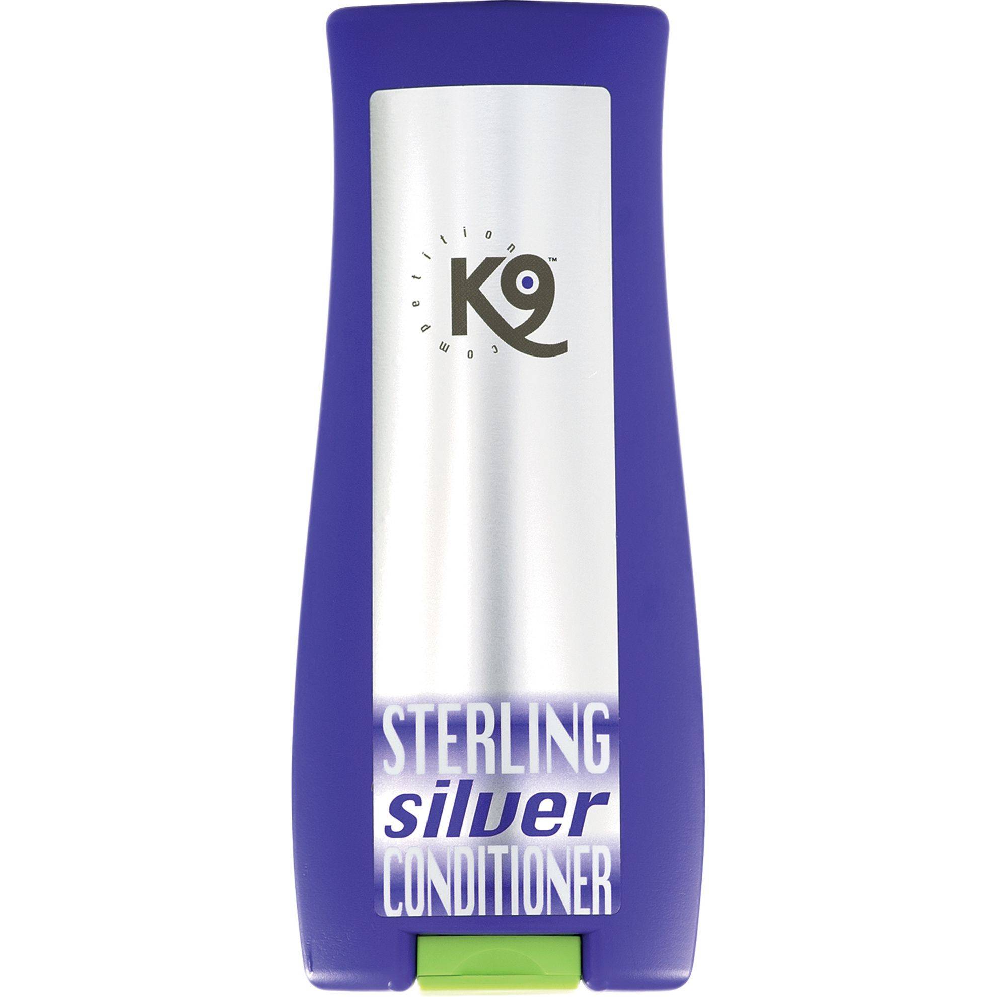 Après-Shampooing Sterling Silver K9 - Blanchissant : 300ml K9 COMPETITION