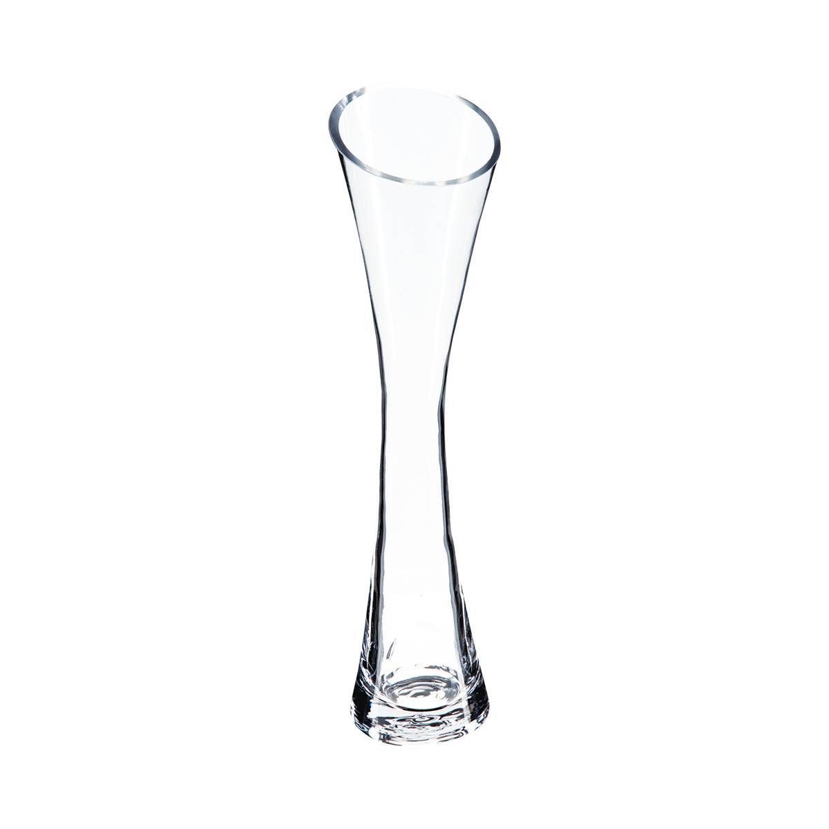 Atmosphera - Soliflore verre transparent H30cm - Atmosphera Créateur d'intérieur
