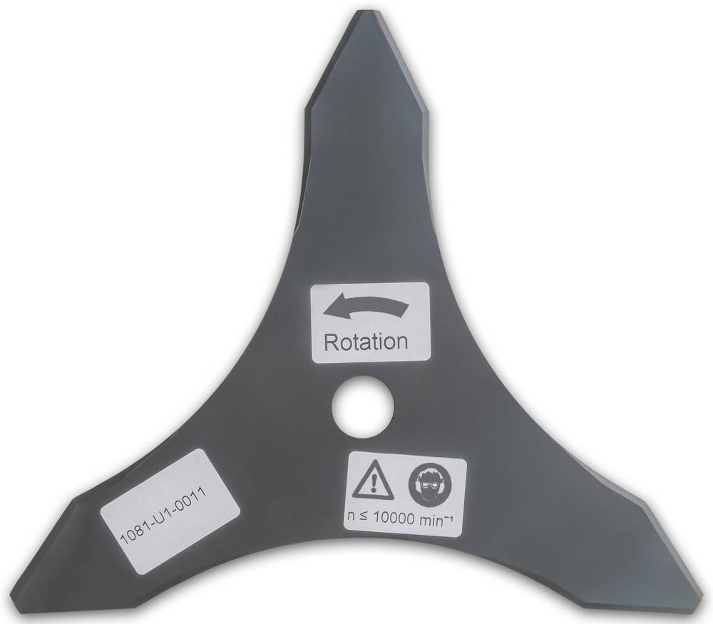Arnold - Lame de coupe pour débroussailleuse 255 mm, 3 dents, TC Ø 20,0 mm, 3,0 mm Arnold