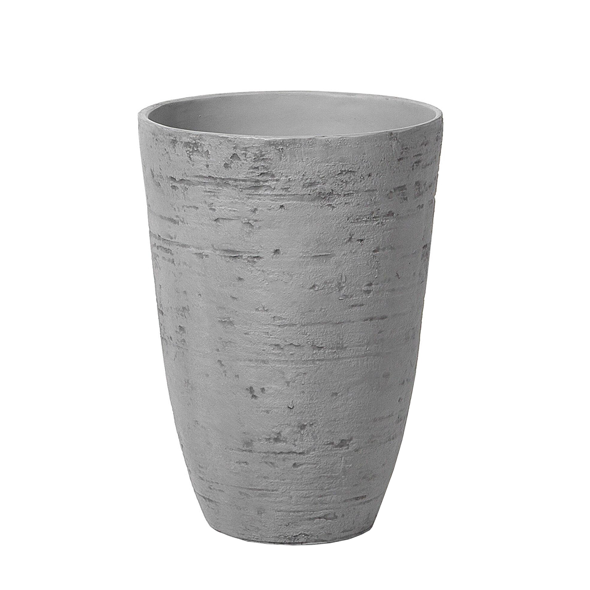 Beliani - Cache-pot d'extérieur Fibre d'argile Gris CAMIA - Beliani - Imagen 4