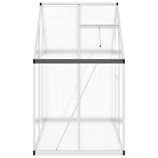 PANGIVO - Serre aluminium argent 169 x 114 x 195 cm - PANGIVO - Image 4