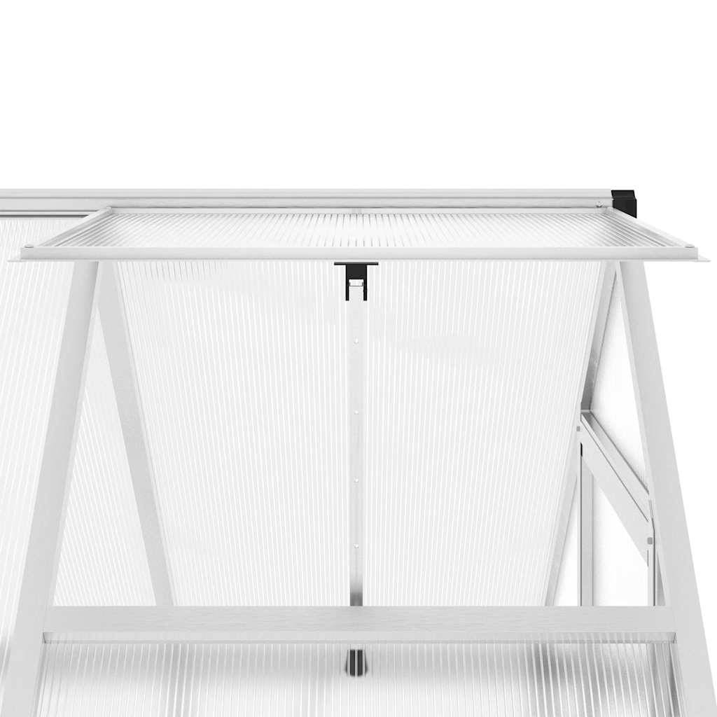 PANGIVO - Serre aluminium argent 169 x 114 x 195 cm - PANGIVO - Image 9