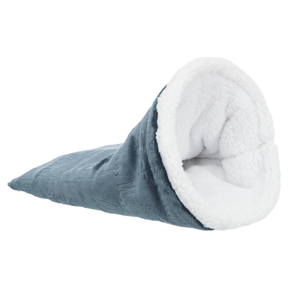 Trixie - Sac douillet PAUL ø 40 x 60 cm couleur blanc et bleu. pour chat. - Imagen 2