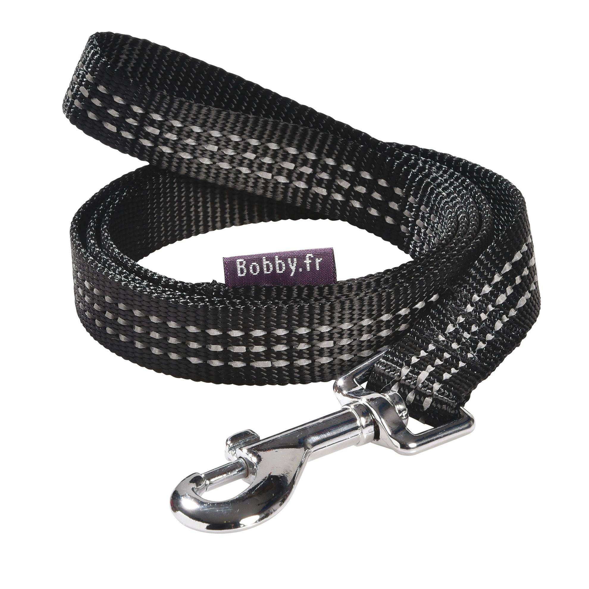 Laisse Safe Noire Taille : S BOBBY