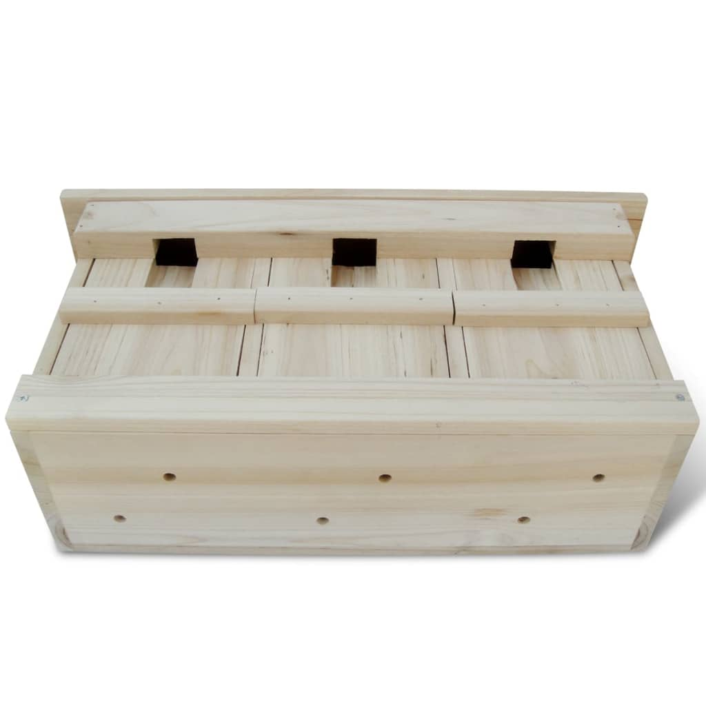 Vidaxl - Nichoir Pour Moineau 44 X 15,5 X 21,5 Cm - vidaXL - Image 3