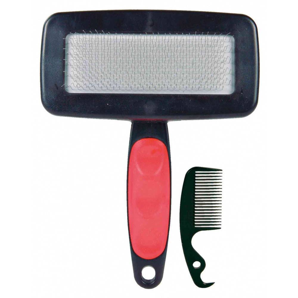 Trixie - Trixie - Brosse souple 11x 16 cm pour chiens et chats - Imagen 1