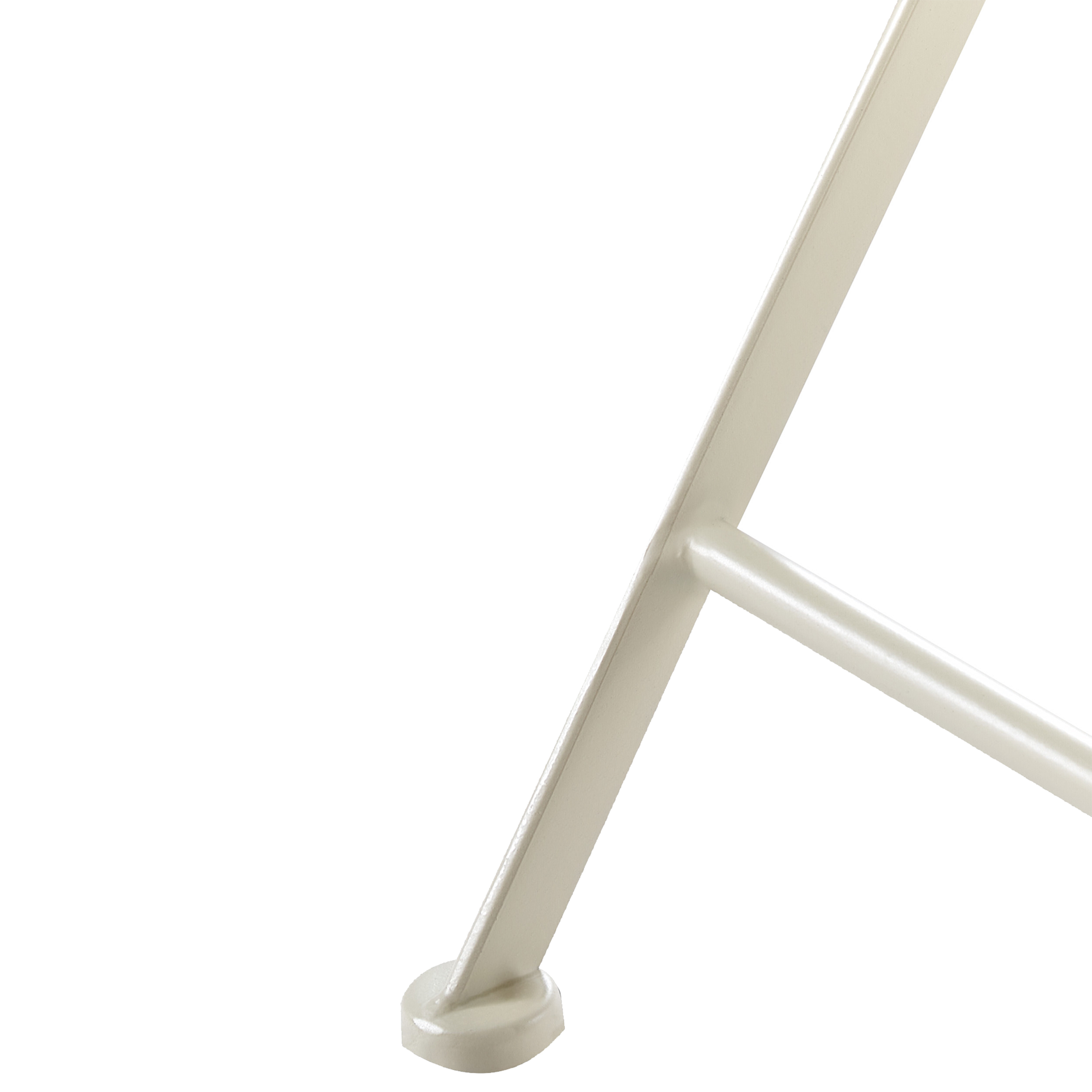 Beliani - Chaise de jardin Métal Blanc SPELLO - Beliani - Imagen 9