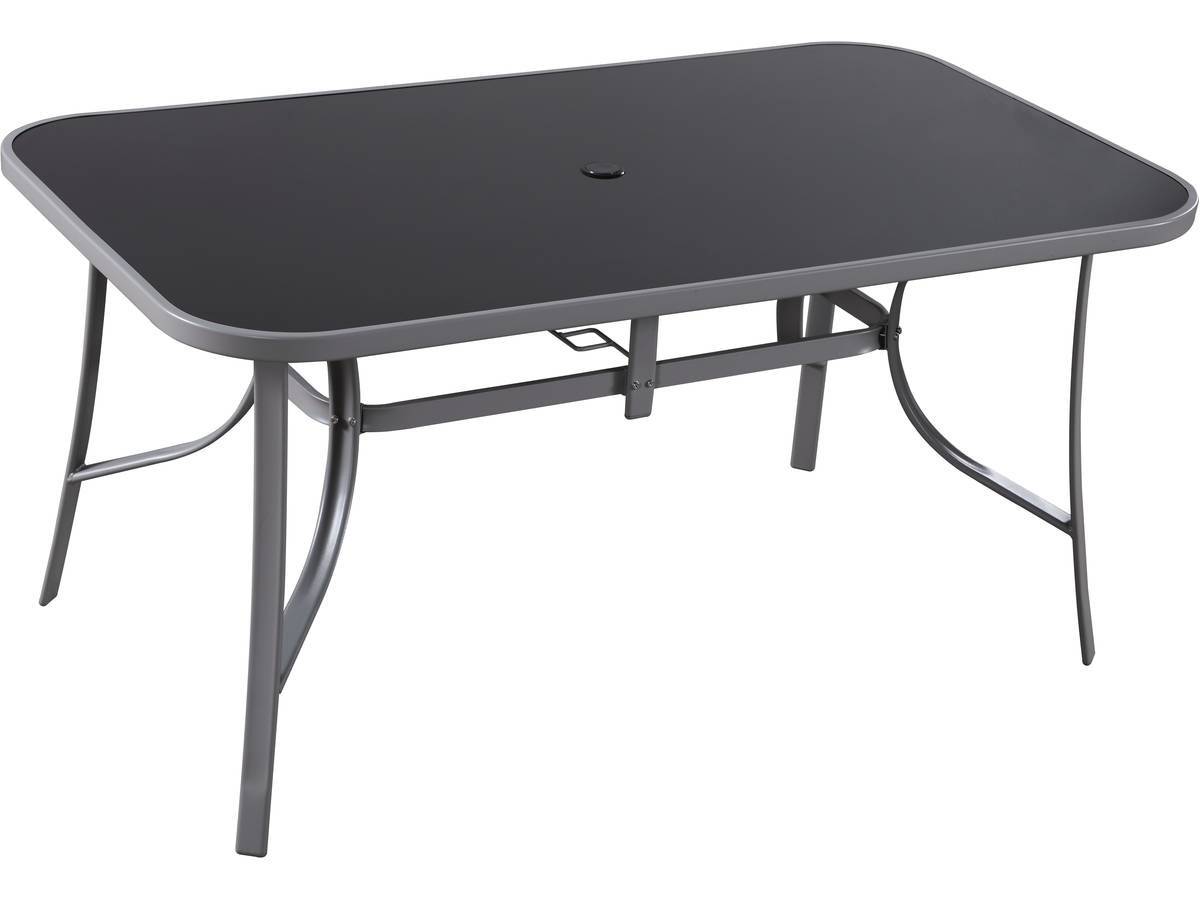 Habitat Et Jardin - Table Et Chaises De Jardin En Textilène "cordoba + Porto" 6 Personnes Gris Foncé -habitat Et Jardin - Imagen 4