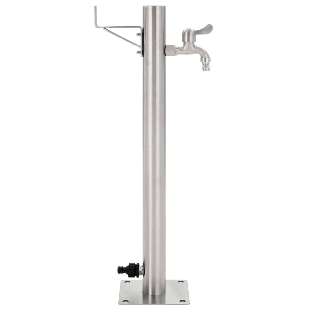 PANGIVO - Colonne à eau acier inoxydable argenté 15 x 15 x 65 cm, poids:2.62kg - PANGIVO - Image 2