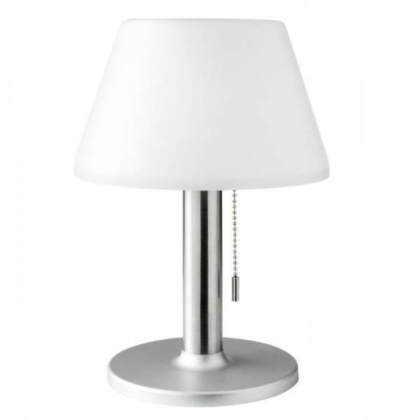 Lampe de table solaire G2 tres éclairante - GALIX - 100 Lumens - Plastique et tube en inox - Image 2