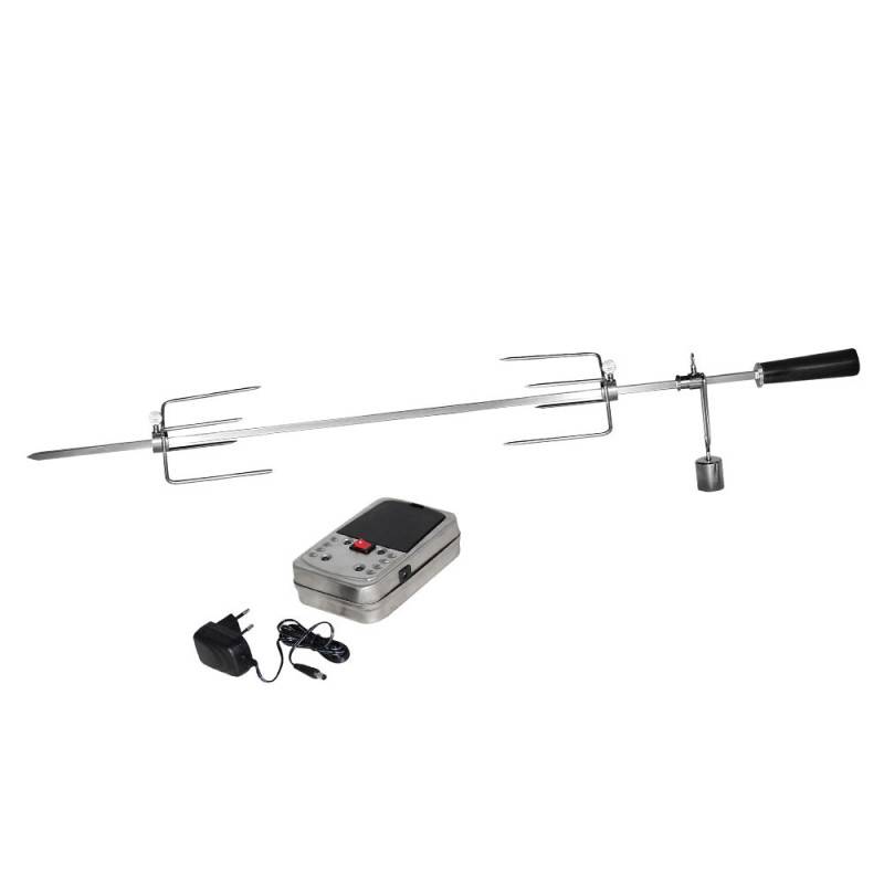 Rôtissoire en Inox - ENDERS - Pour poulet, rôtis, faux-filet, autres volailles - Tournebroche - Barbecues KANSAS PRO 4 - Imagen 1