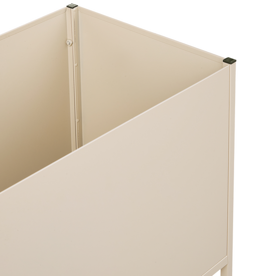 Cache-pot d'intérieur Métal Beige TAPIEN - Beliani - Image 4
