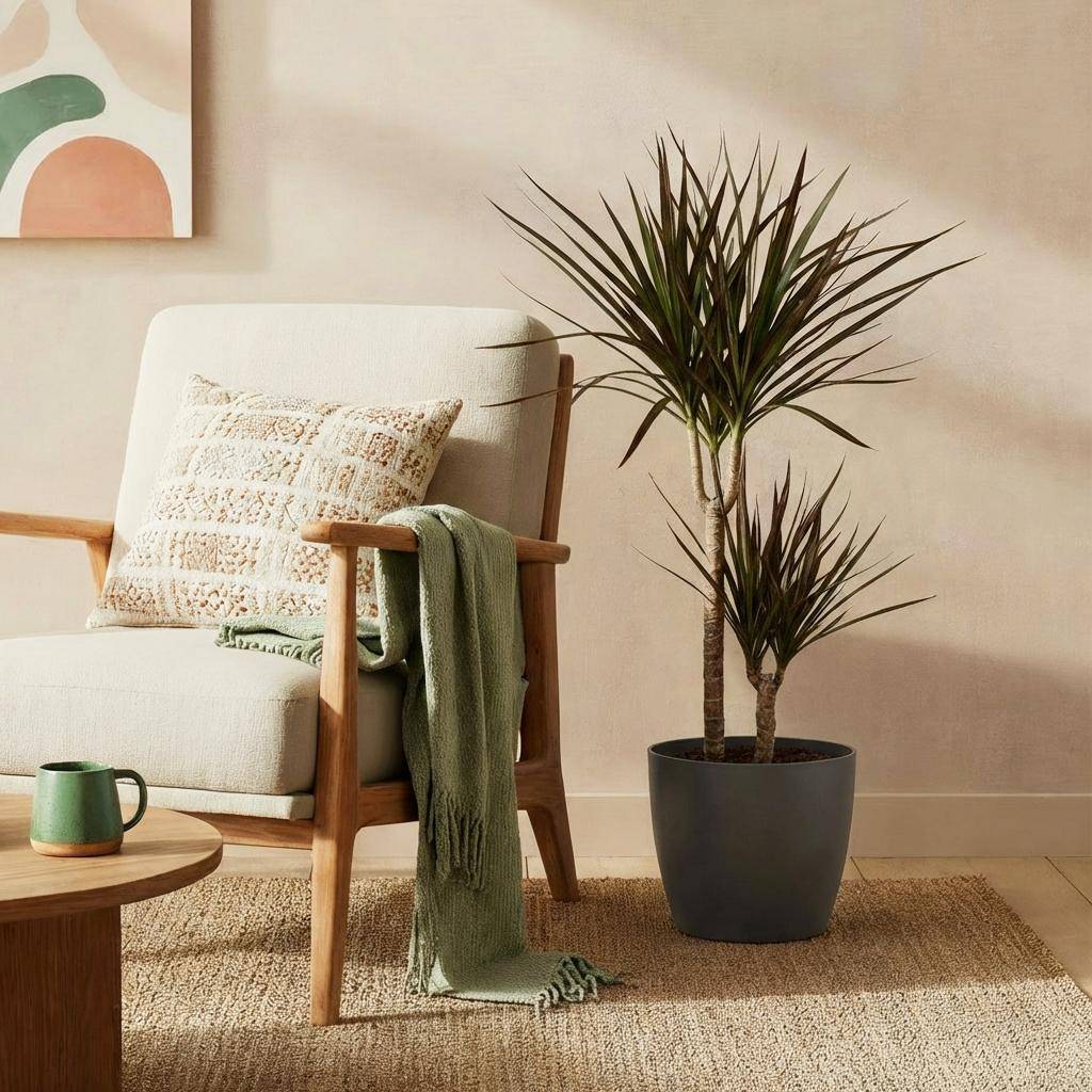 Dracaena Magenta - Pot de 21cm - Gris - Plantes d'intérieur - Image 4