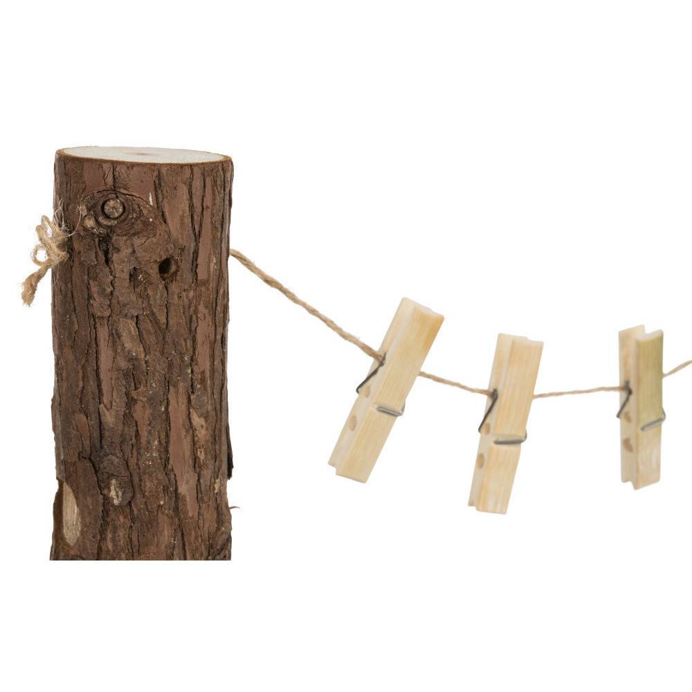 Trixie - Duo tronc d'arbre pour aliments 53 x 34 x 25 cm pour lapins - Imagen 7