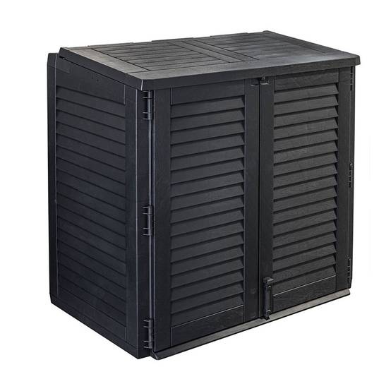 Coffre de rangement plastique 2 portes H110 - Image 1