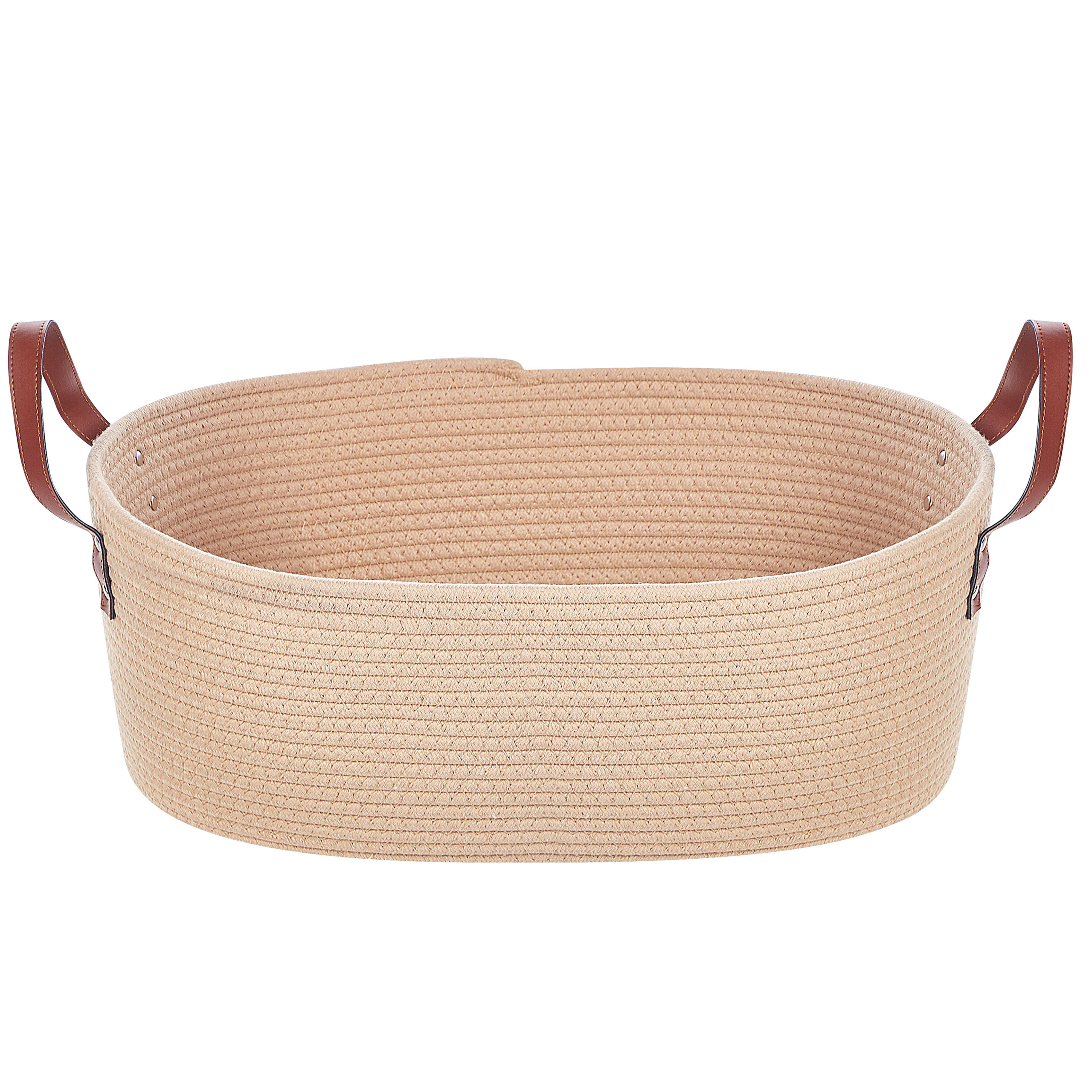 Beliani - Corbeille Coton Beige clair GISSAR - Beliani - Imagen 6