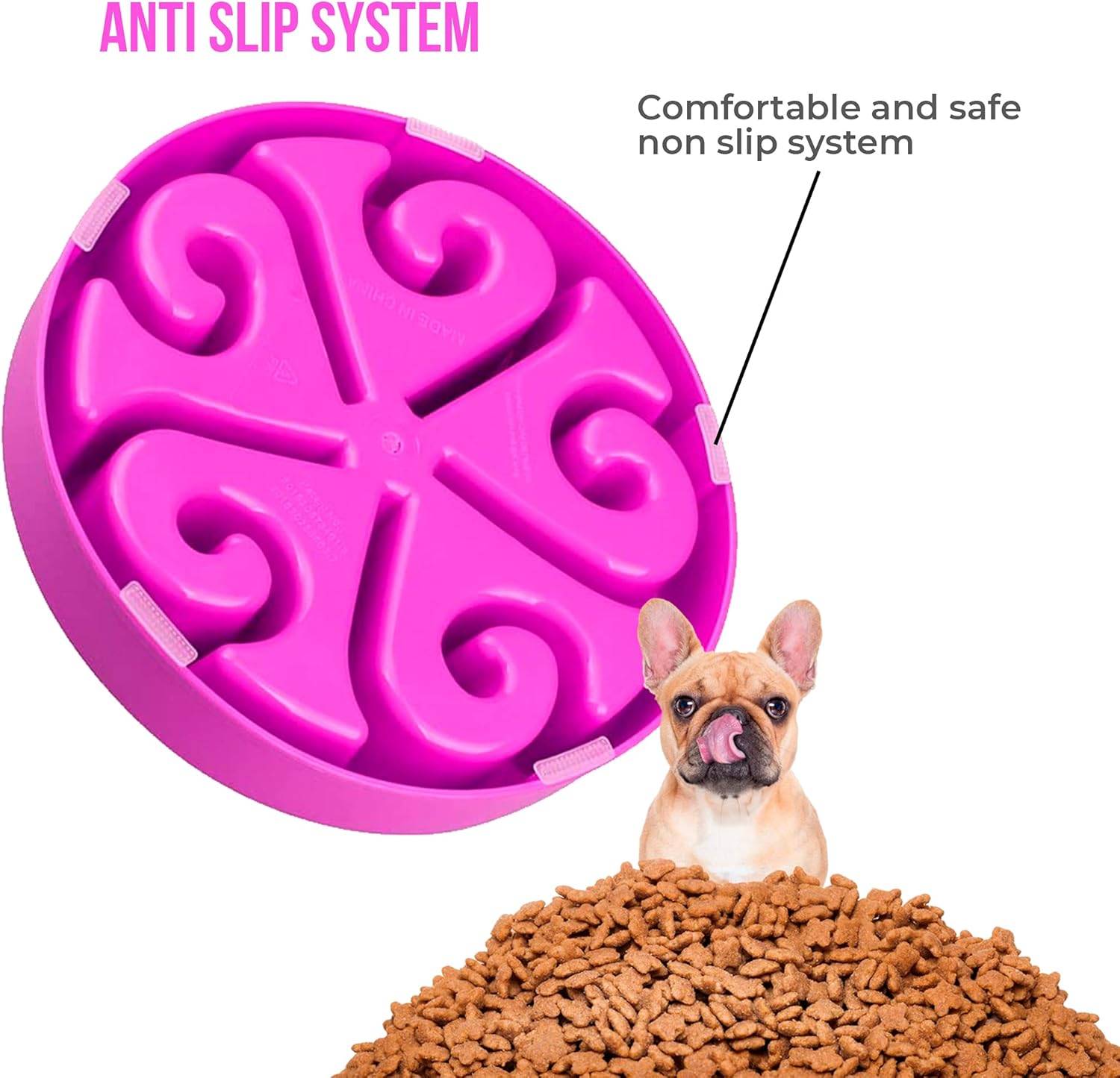 Gamelle Anti Glouton Chat ou Chien MCBOSON - Image 3