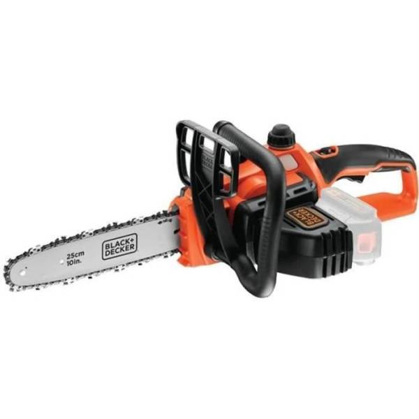 Black & Decker - Tronçonneuse sans fil BLACK+DECKER GKC1825LB-XJ 18V 25 cm - Pignons métalliques - Lubrification semi-automatique
