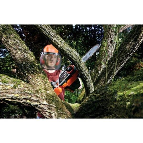 Tronçonneuse sans fil BLACK+DECKER GKC1825LB-XJ 18V 25 cm - Pignons métalliques - Lubrification semi-automatique - Image 3