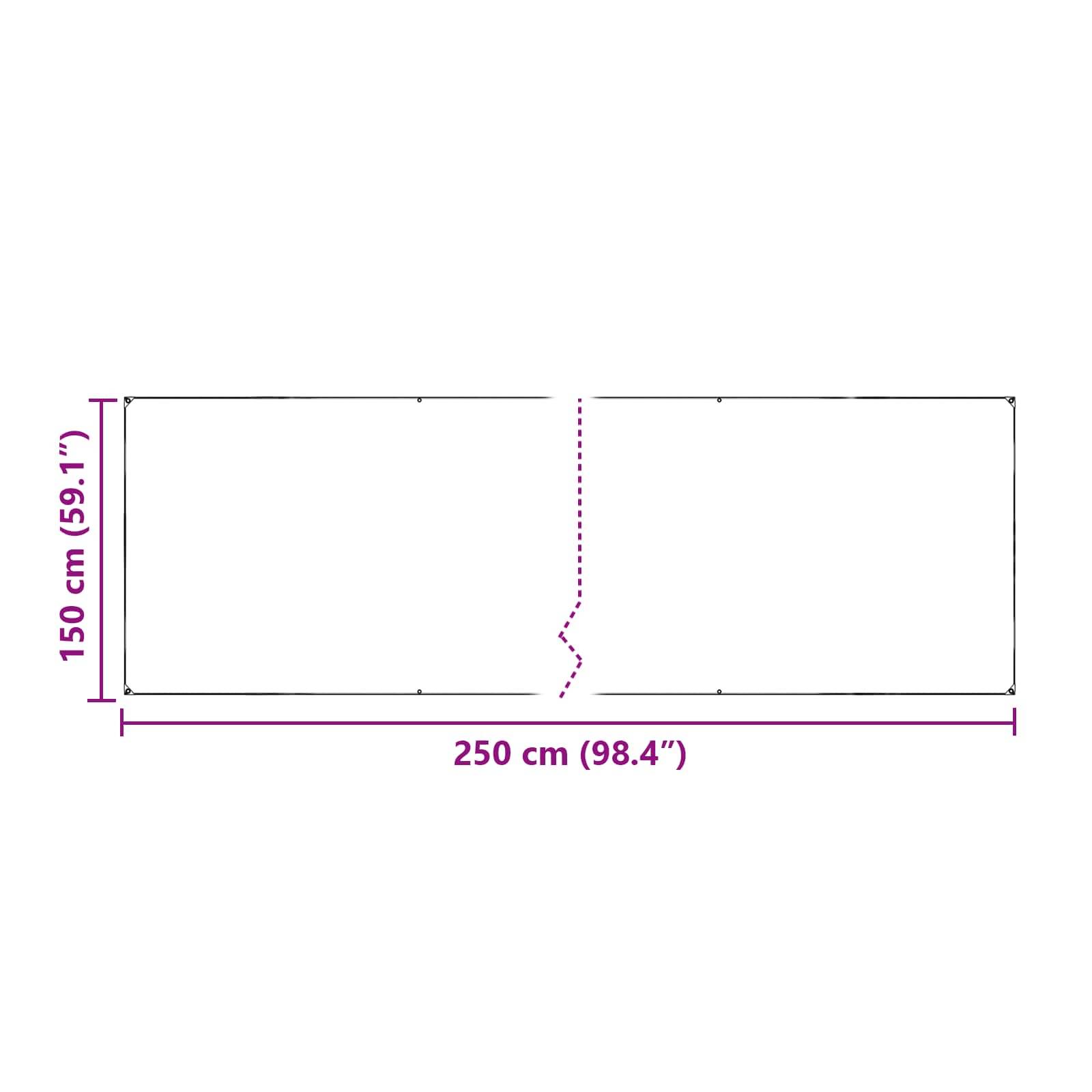 PANGIVO - Couverture pour plantes polyéthylène transparent 250 x 150 cm - PANGIVO - Image 8