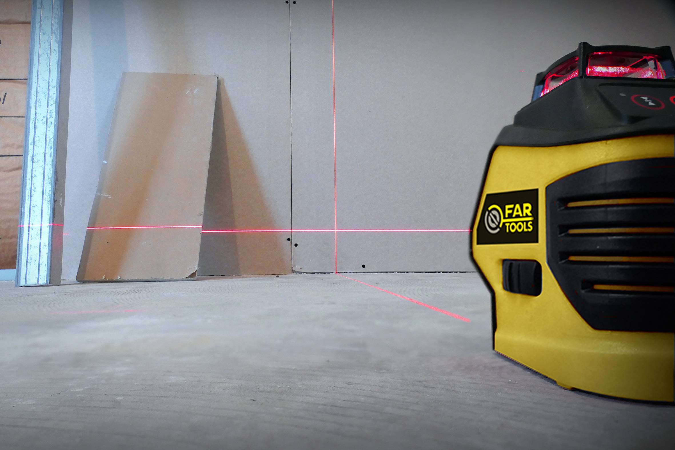 Niveau laser horizontal à 360°, portée de 20m FARTOOLS - Image 2