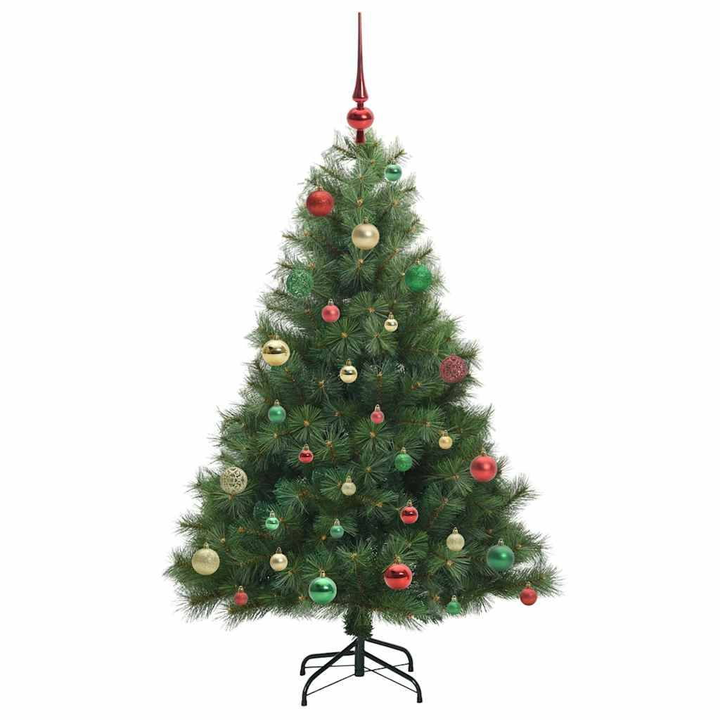 Vidaxl - Sapin de Noël artificiel avec 150 LED Vert 150 cm PE et PVC vidaXL 3397778 - Image 7