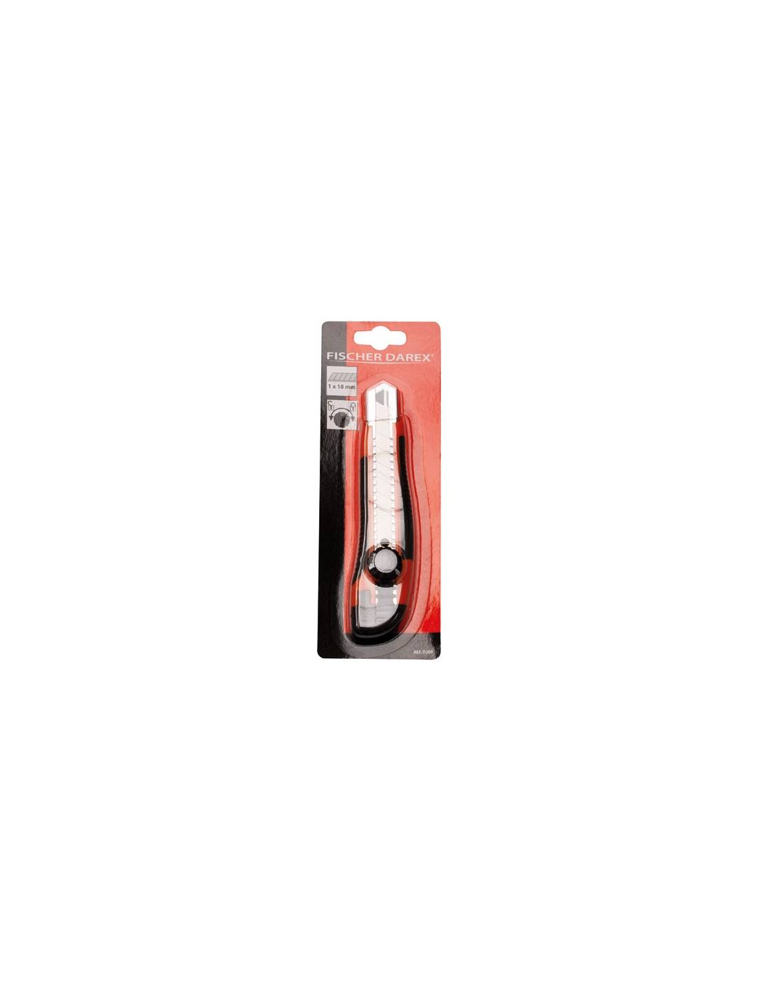 Fischer Darex - Cutter 18mm Corps Bi-matière   Sc - Fischer Darex