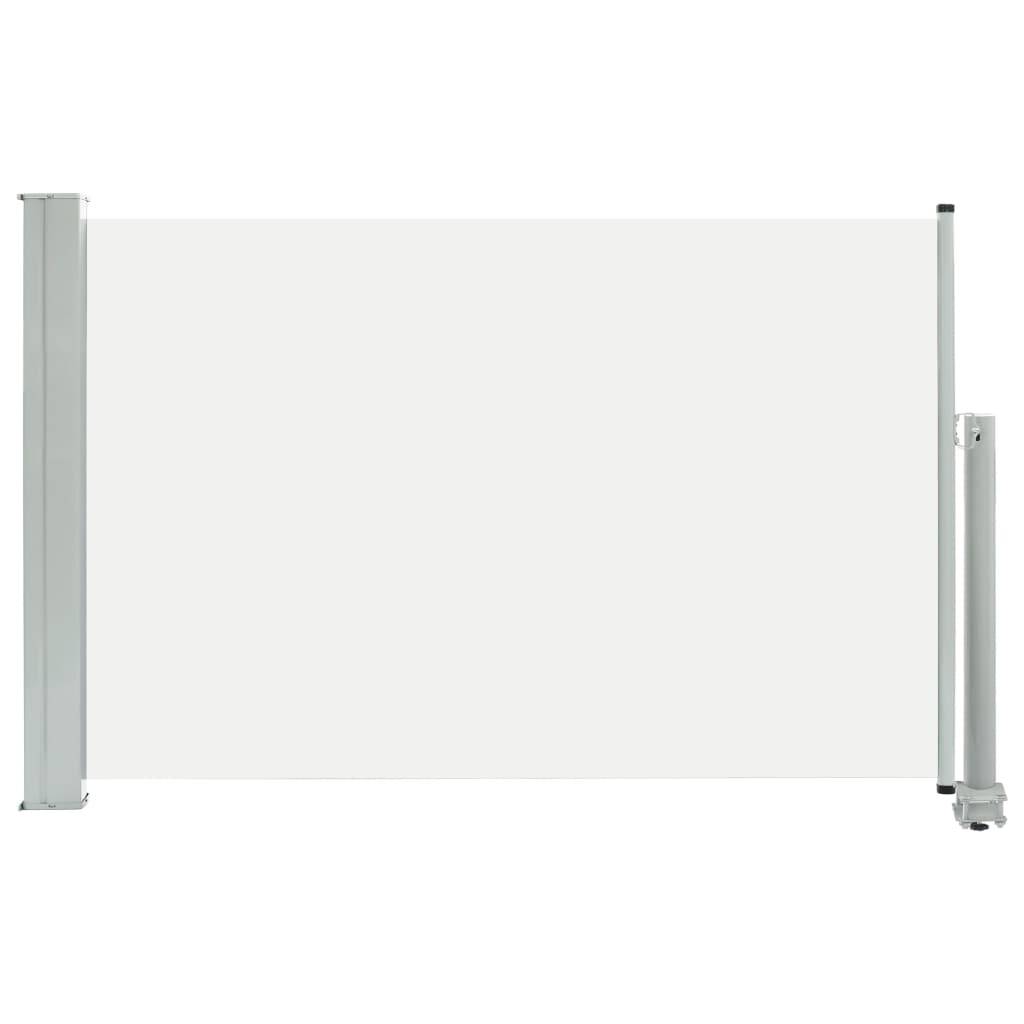 Helloshop26 - Auvent latéral rétractable de patio 60 x 300 cm crème - Imagen 1