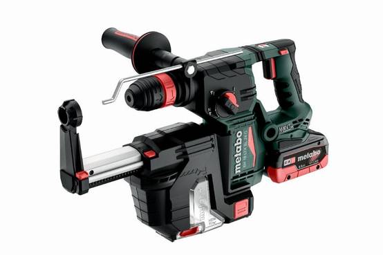Metabo - Perforateur burineur KH 18 LTX avec extracteur de poussière BL 24 Q Set ISA - METABO - avec 2 batteries18v 5.5A.h - chargeur - coffret - 601714930 - Image 1