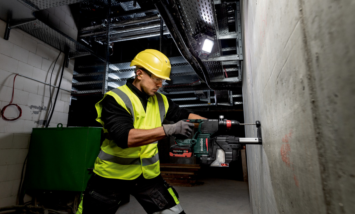 Metabo - Perforateur burineur KH 18 LTX avec extracteur de poussière BL 24 Q Set ISA - METABO - avec 2 batteries18v 5.5A.h - chargeur - coffret - 601714930 - Image 2