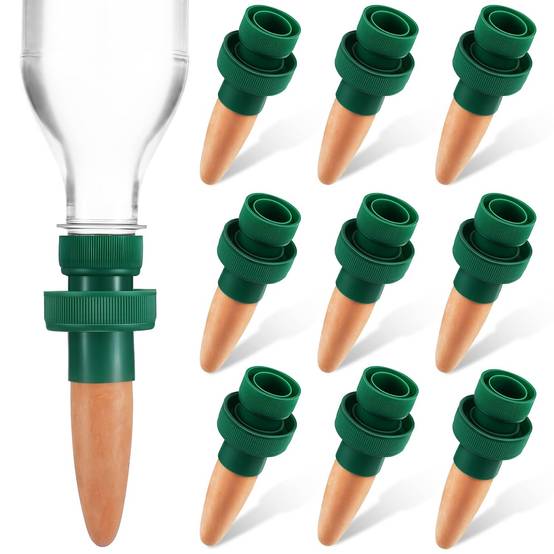 Arrosage automatique,Bouteilles d'irrigation goutte à goutte, piquets d'arrosage pour plantes, (10 pièces) Arroseur-Lytech - Image 1