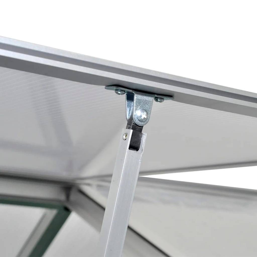 Serre Jardin Polycarbonate Aluminium Culture Hivernage 4,6m² Transparente - ComfortXL Outdoor Living - Image 5
