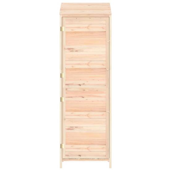 Abri de jardin 0.29m² - Cabane de jardin - Remise de jardin 55x52x174,5 cm Bois de sapin solide MAISON CHIC - Image 4