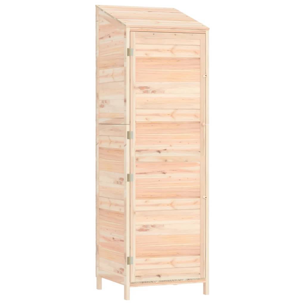Abri de jardin 0.29m² - Cabane de jardin - Remise de jardin 55x52x174,5 cm Bois de sapin solide MAISON CHIC - Image 1