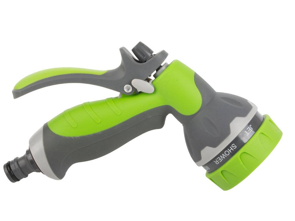 Pistolet pour tuyau d'arrosage avec pomme d'arrosage réglable, résistant à l'eau - Image 5