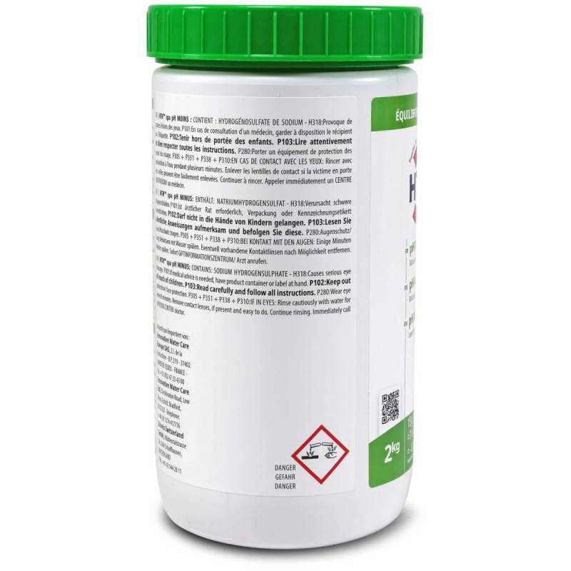 Correcteur pH MOINS/MINUS hth Spa micro-billes - 2 kg - 2 kg - Imagen 2