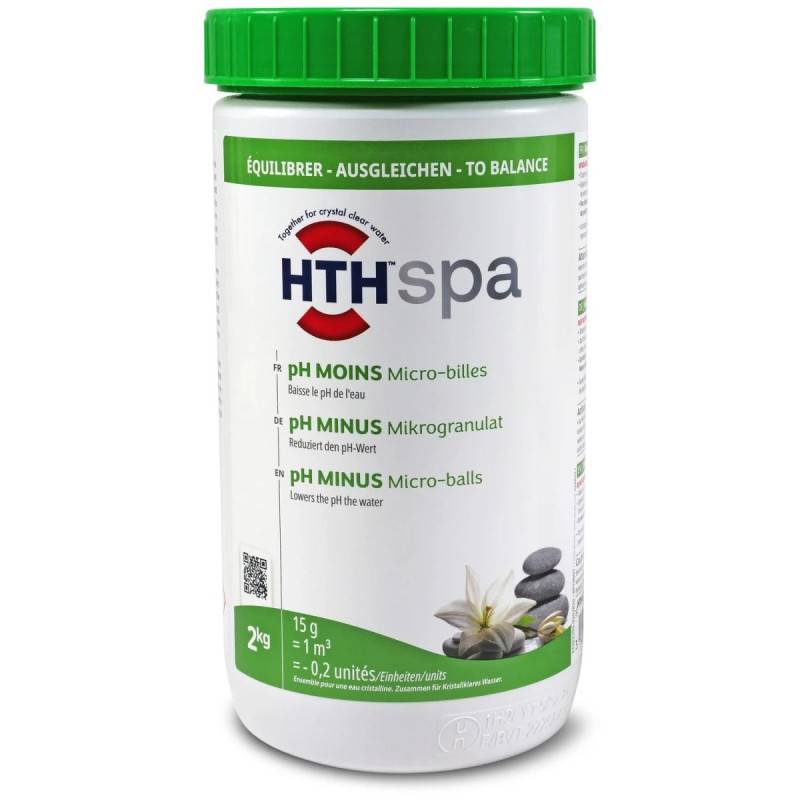 Correcteur pH MOINS/MINUS hth Spa micro-billes - 2 kg - 2 kg - Imagen 3