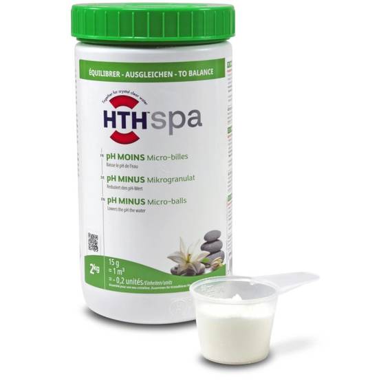 Correcteur pH MOINS/MINUS hth Spa micro-billes - 2 kg - 2 kg - Imagen 1