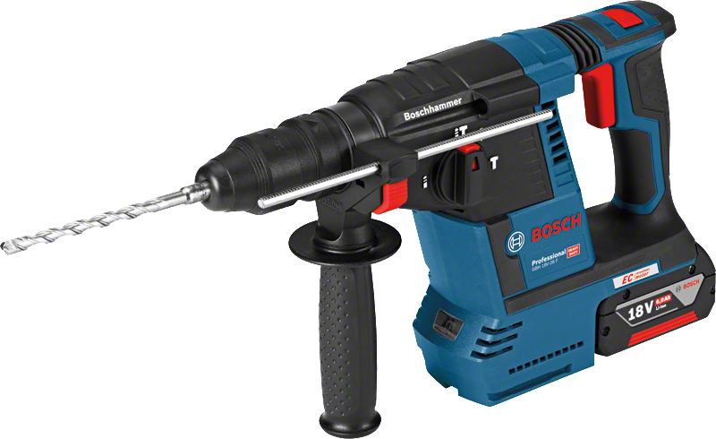 Bosch - Perforateur sans fil GBH 18V-26F Professional - BOSCH - avec 2 batteries 18V 6.0Ah - chargeur rapide - accessoires - Mallette L-Boxx - 0611910002 - Imagen 2