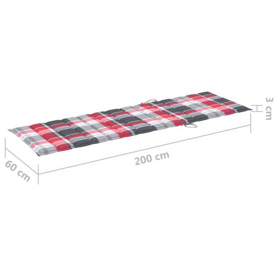 Bain de soleil - Transat - Chaise longue avec coussin Bambou - MEUBLE PRO-JU6247 - Image 7