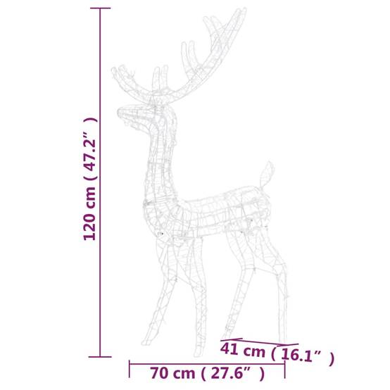 Lot 3 Grands Rennes Acrylique 120cm Lumineux 8 Modes pour Jardin Blanc Chaud – ComfortXL Outdoor Living - Image 8