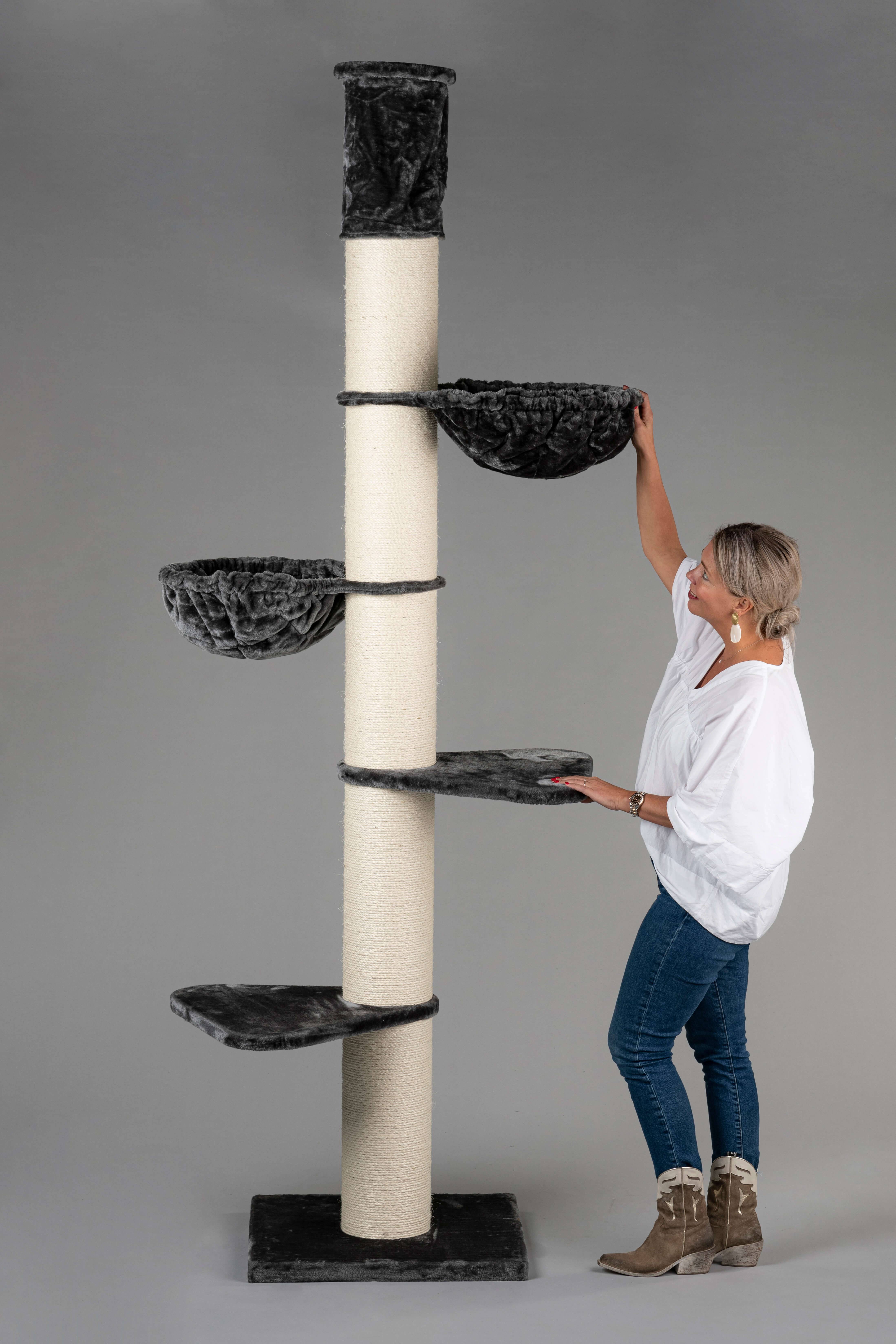 Rhr Concepts Bv - Arbre à chat Maine Coon Tower (Gris Foncé) - RHR Concepts BV - Imagen 2