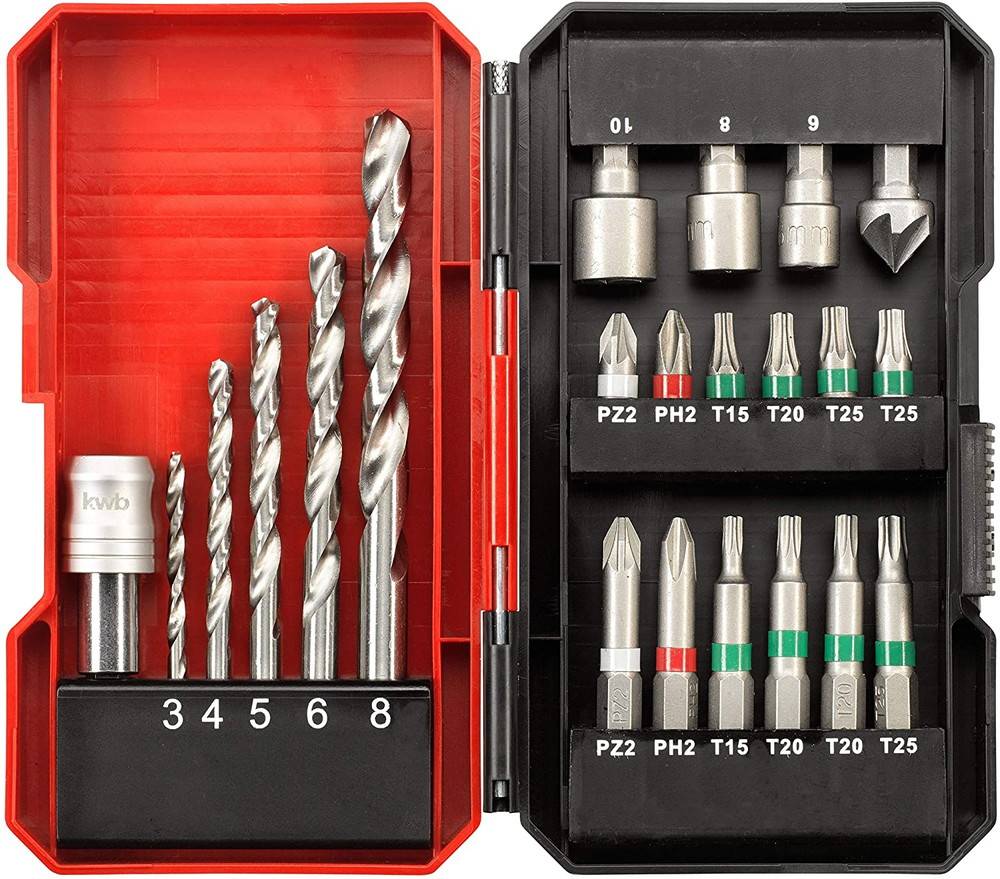 Kwb By Einhell - Accessoires pour Perceuse Visseuse sans fil Bit-Bohrerbox 22tlg. S-Box - KWB by Einhell - Image 3