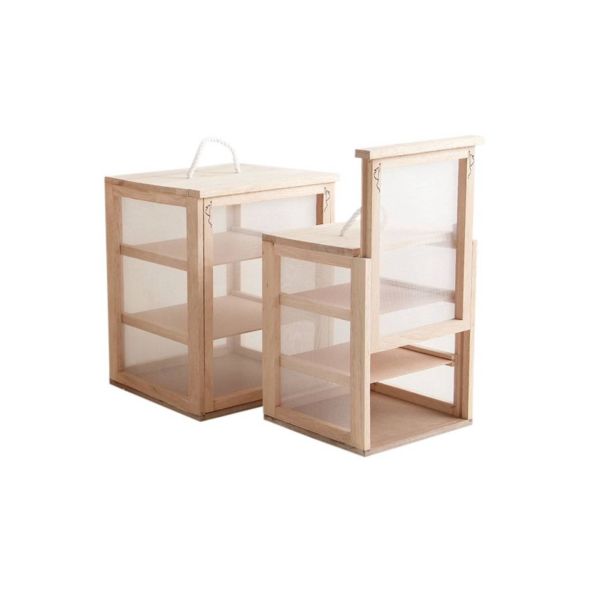 Aubry Gaspard - Garde-manger - Fromagers en bois (lot de 2)